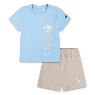 NIKE 3BRAND KIDS 2 PIECE VERTICAL SET 'ATMOSPHERE' 7Q0857-UDP