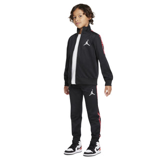 KID'S JORDAN PRINT TRACKSUIT SET "BLACK" 85A449-023