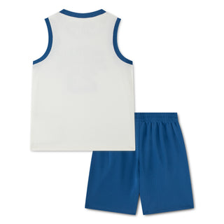 KIDS AIR JORDAN 23 2-PIECE JERSEY SET 'TRUE BLUE/WHITE' 85C919-UGG