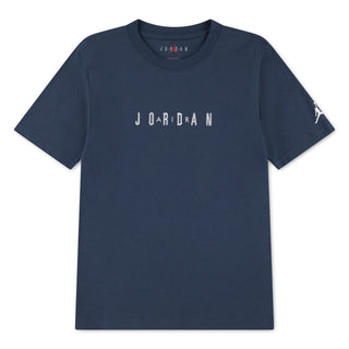JORDAN KIDS MJ WORDMARK EMB CREW 'SQUADRON BLUE' 85D634-0A2