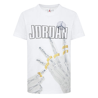 KID'S JORDAN ROADTRIP X-RAY TEE WHITE 85D729-001