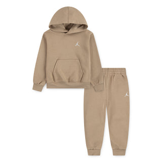 BOYS JORDAN BROOKLYN FLEECE PO SET 'HEMP' 85F117-X0L