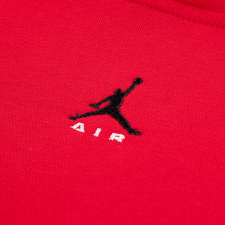 KIDS AIR JORDAN BROOKLYN FLEECE 2-PIECE PULLOVER HOODIE SET 'RED' 85G023-U10