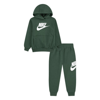 NIKE KIDS CLUB FLEECE SET 'FIR' 86L135-F1J