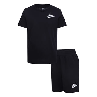 NIKE KIDS 2 PIECE SET 'BLACK/WHITE' 86M143-F66