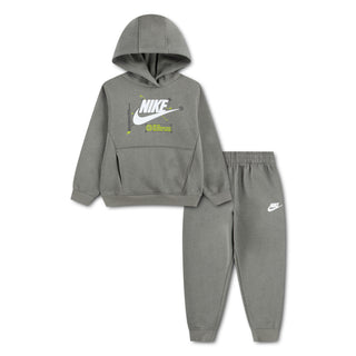 KIDS NIKE HOODED FUTURA SUIT 'DARK STUCCO' 86M350-G3F