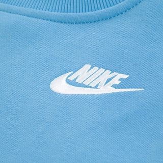 KIDS NIKE 2 PIECE CREW SET 'FOOTBALL BLUE' 86M877-UR2