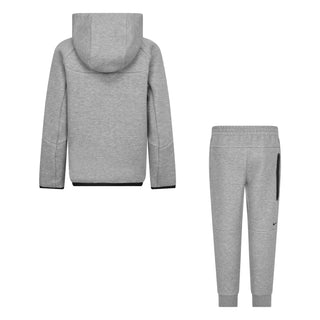 NIKE KIDS TECH FLEECE FZ SET 'DARK HEATHER GREY' 86M880-042
