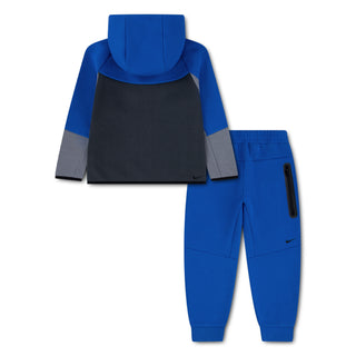 NIKE KIDS TECH FLEECE FZ SET 'GAME ROYAL' 86M880-B3D