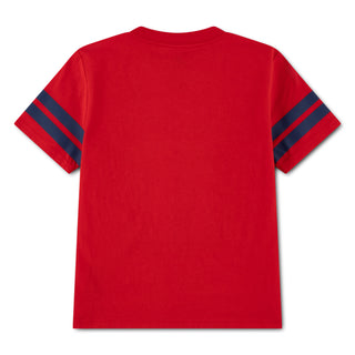 KIDS NIKE HALF TIME T-SHIRT 'RED' 86P290-U10
