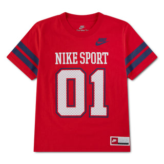 KIDS NIKE HALF TIME T-SHIRT 'RED' 86P290-U10