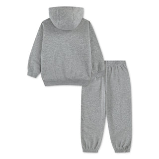 KIDS NIKE CLUB FLEECE SET 'GREY HEATHER' 86P403-042