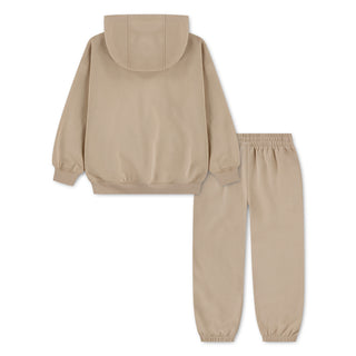KIDS NIKE CLUB FLEECE SET 'LINEN' 86P403-JCR