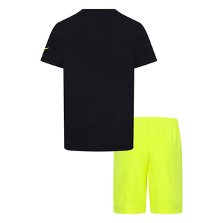 NIKE 3BRAND KIDS GO TIME 2 PIECE SET 'BLACL' 8Q0628-023