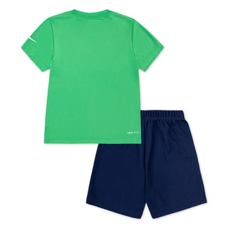 KIDS NIKE 3BRAND SET 'HYPER VERDE' 8Q0639-EHC