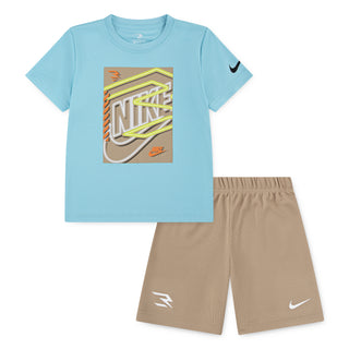 NIKE 3BRAND KIDS RWB THREE X THREE 'TURQUOISE' 8Q0642-BEI