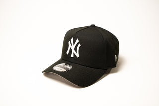 New Era 9Forty A Frame Snapback New York Yankees Black/White 2009 Inaugural Season Stadium Patch