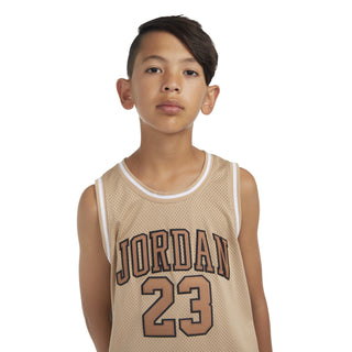 KID'S AIR JORDAN 23 JERSEY "BEIGE" 95A773-X0L