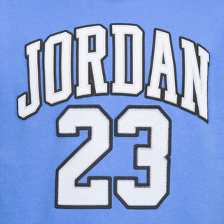 KID'S JORDAN FLEECE PULLOVER HOODIE BLUE 95C479-B9F