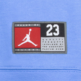 KID'S JORDAN FLEECE PULLOVER HOODIE BLUE 95C479-B9F