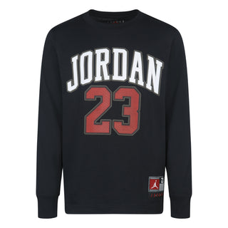 JORDAN KIDS PRACTICE FLIGHT LS TEE 'BLACK' 95C591-KR5