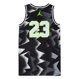 JORDAN KIDS TANK TOP JERSEY  'BLACK/GREEN' 95C655-I2G