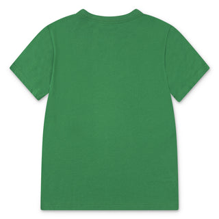 JORDAN KIDS EMBROIDERED TSHIRT 'PINE GREEN' 95D266-E1P