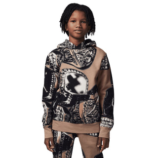 BOYS JORDAN MVP FLEECE HOODIE 'DESERT CAMO' 95D604-J34