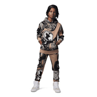 BOYS JORDAN MVP FLEECE HOODIE 'DESERT CAMO' 95D604-J34