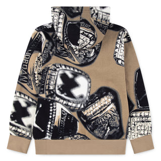 BOYS JORDAN MVP FLEECE HOODIE 'DESERT CAMO' 95D604-J34