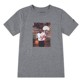 JORDAN KIDS MJ PHOTO TEE 'GREY' 95D626-GEH