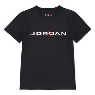BOYS JORDAN AIR STRETCH T-SHIRT 'BLACK' 95D628-023