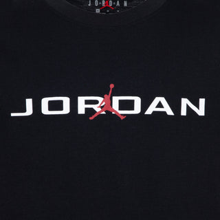 BOYS JORDAN AIR STRETCH T-SHIRT 'BLACK' 95D628-023