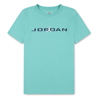 BOYS JORDAN AIR STRETCH T-SHIRT 'WASHED TEAL' 95D628-B5P
