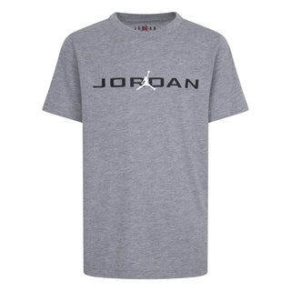 BOYS JORDAN AIR STRETCH T-SHIRT 'CARBON HEATHER' 95D628-GEH