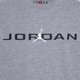 BOYS JORDAN AIR STRETCH T-SHIRT 'CARBON HEATHER' 95D628-GEH