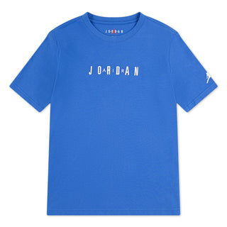 JORDAN KIDS WORDMARK TEE 'SPORT BLUE' 95D634-BB7