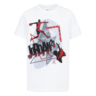 JORDAN KIDS 3PEAT TEE 'WHITE' 95D735-001