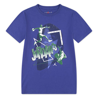 JORDAN KIDS 3PEAT TEE 'RACER BLUE' 95D735-B5K