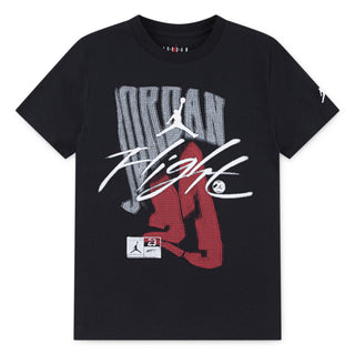 BOYS JORDAN FADEAWAY FLIGHT T-SHIRT 'BLACK' 95D929-023