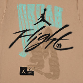 BOYS JORDAN FADEAWAY FLIGHT T-SHIRT 'HEMP' 95D929-X0L