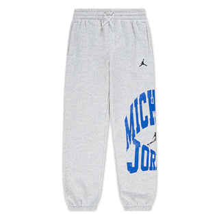 BOYS JORDAN JUMPMAN FLEECE PANT 'BIRCH HEATHER' 95F096-X58