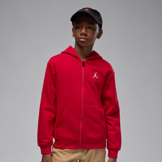KIDS JORDAN BROOKLYN FLEECE "GYM RED" 95F115-R78