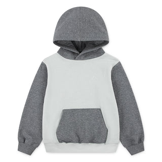 BOYS JORDAN BROOKLYN FLEECE PO HOODIE 'GREY STAR' 95F116-F40