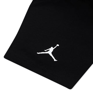 BOYS AIR JORDAN DISTRESSED CHROME T-SHIRT 'BLACK' 95F191-023