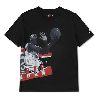 JORDAN KIDS HISTORY LESSON SS T 'BLACK' 95F627-023