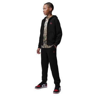 KIDS AIR JORDAN BROOKLYN FLEECE PANT 'BLACK' 95G022-023
