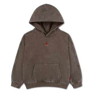 KIDS AIR JORDAN BROOKLYN FLEECE PULLOVER HOODIE 'PALOMINO' 95G229-X79