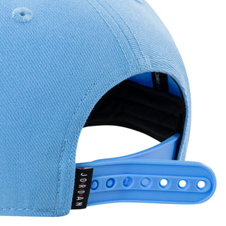 JORDAN KIDS FLATBRIM CAP 8-20YRS 'BLUE JERSEY' 9A0781-B9F