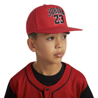 JORDAN KIDS FLATBRIM CAP 'RED JERSEY' 9A0781-R78